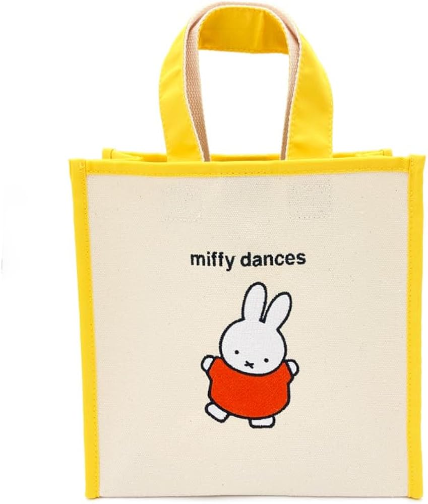 Amazon | ミッフィー トートバッグ ダンス 198631 絵本シリーズ2